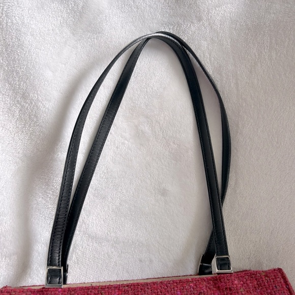 EUC Kate Spade vintage red tweed shoulder bag w/ dust bag β€οΈ - Picture 10 of 15